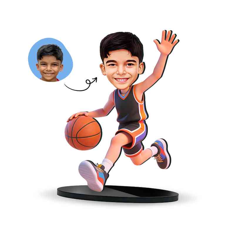 Basket Ball Boy pose-2